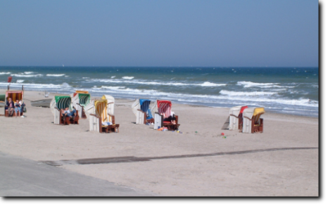 Erholung und Entspannung am Strand in Dahme